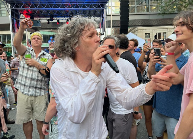 The front man of !!!