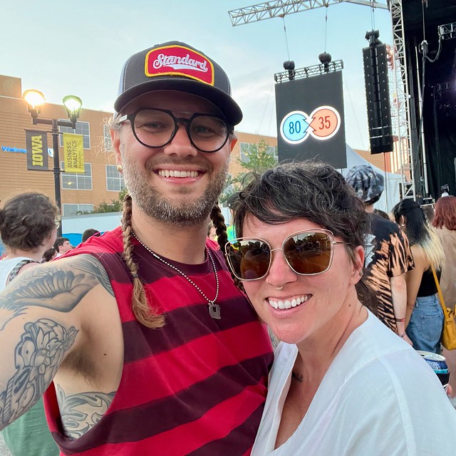 Festival stuff. A lot of sun. A bit of beer. Solid music. Great company.