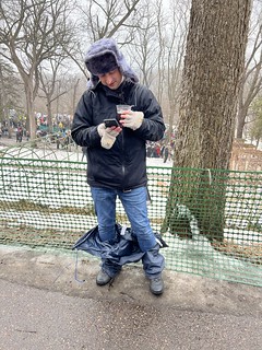 Bock Fest - Jeff's rain pants weren't working out
