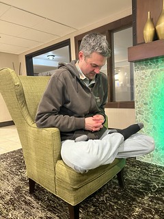 My dudes have way more flexible hips than I do