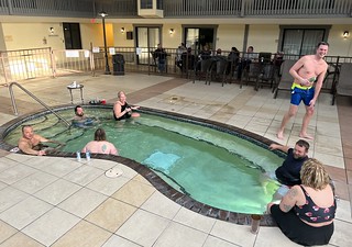 Hot Tub - Friday afternoon hot tubbin
