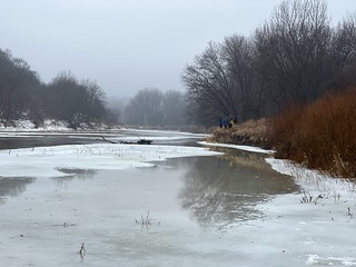 Bock Fest - A foggy, half frozen river
