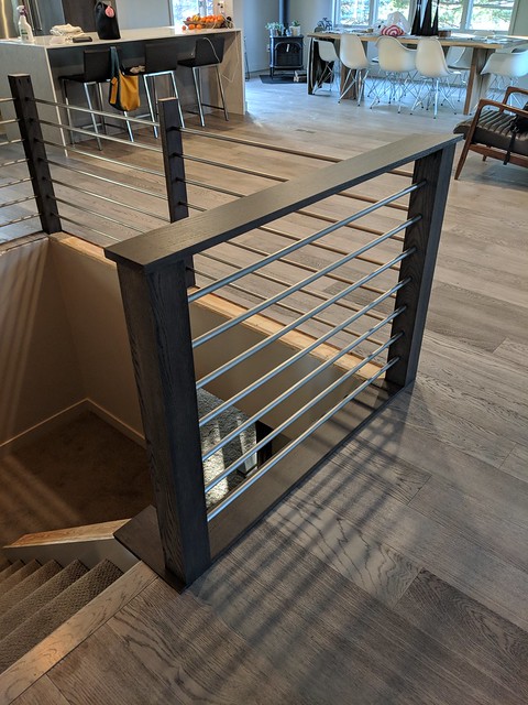 Dry fitting a cap and baseboard just to get a glimpse of what everything would look like