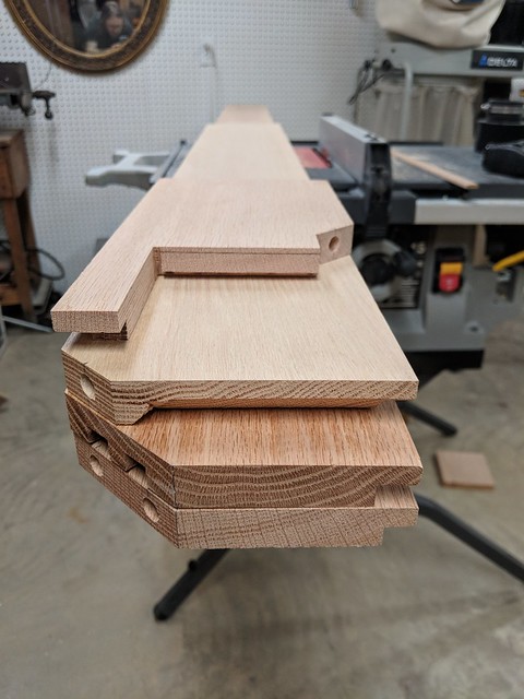 There was a lot of drilling, routing, and precise cuts to get everything to fit properly.