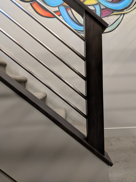 The bottom of the first flight