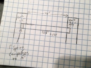I thought about engineering the pipe to be removable with springs, but I wound up scrapping that ...