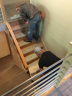 It's always hilarious listening to contractors bitch while cleaning up after other contractors. O...