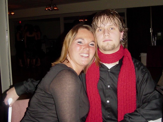 Kari and I - and someone's scarf