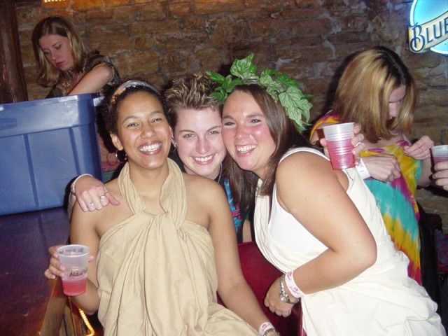 I thought drea was naked when I saw her from afar