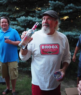 Party - Birthday Cake Vodka. Great. Thanks, Arty!