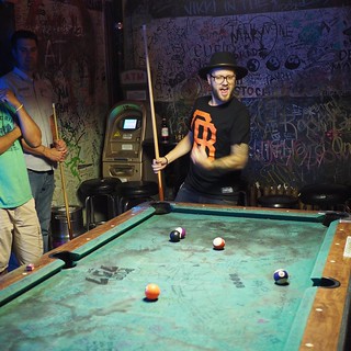 Billiards - Sometimes it's good to celebrate your losses