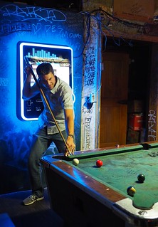 Billiards - In a bind