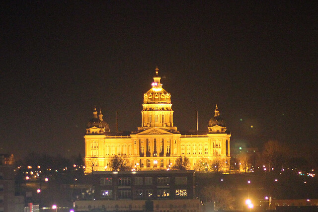 The view from our hotel room