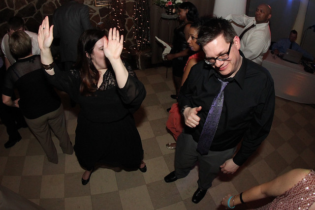 Nick and Nicole on the dance floor!