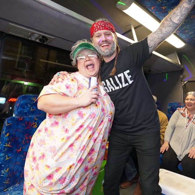 Hangin with this old lady