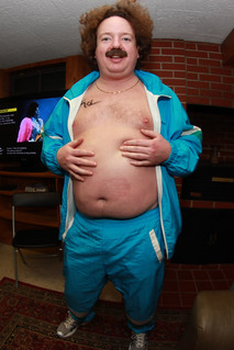 Arthur and his hand print