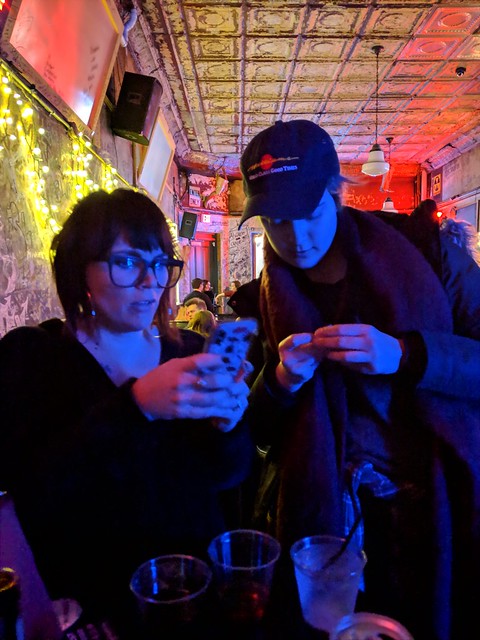 Some feminists lookin at feminist stuff