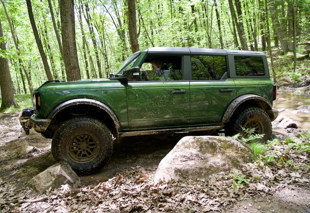 Gettin through the boulders and trees