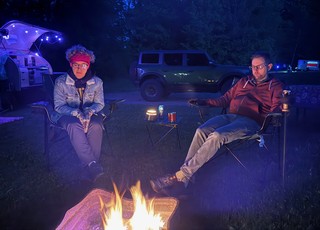 Travel - Nice night for a fire