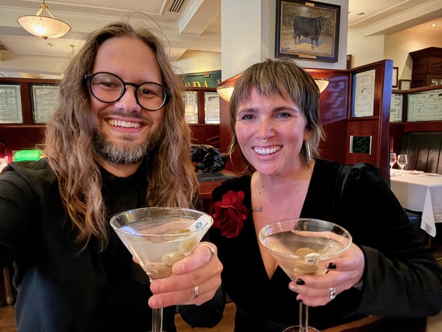 Snuck away for a birthday cocktail