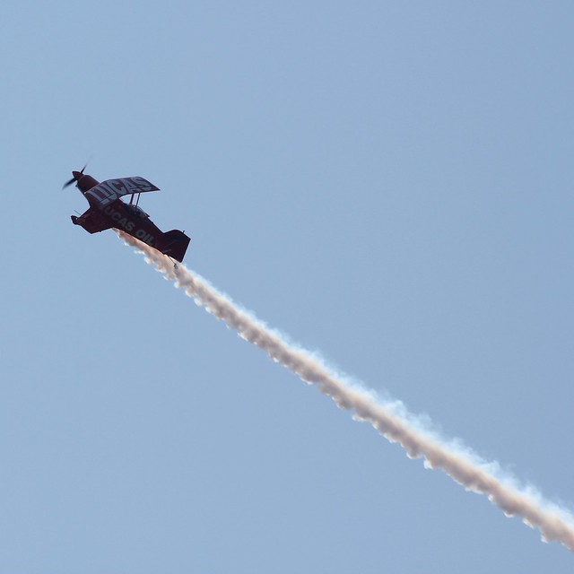 An air show for Tug Fest