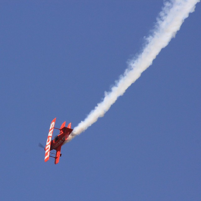 An air show for Tug Fest