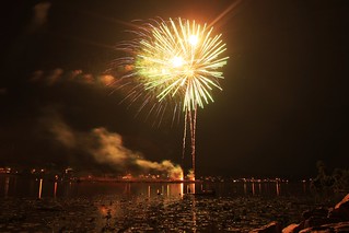 Fireworks kicking off