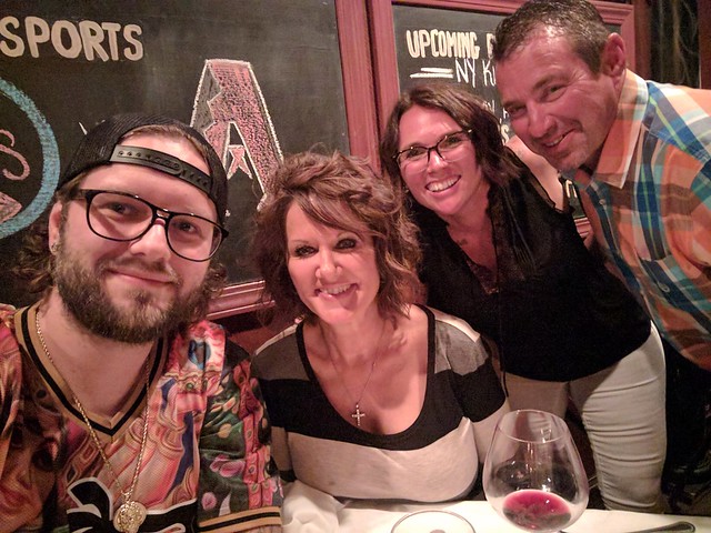 Birthday dinner with Mom