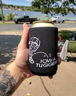 Pissin on them Iowa tuggers at Tug Fest