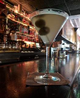 Drinks - A pre dinner cocktail with Kari