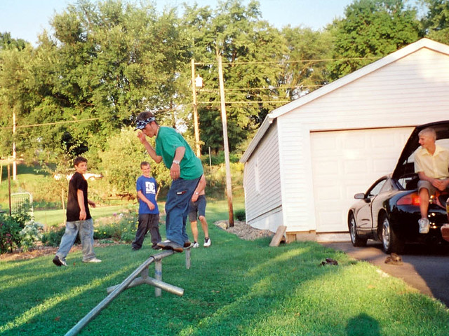 Zach with a frontside