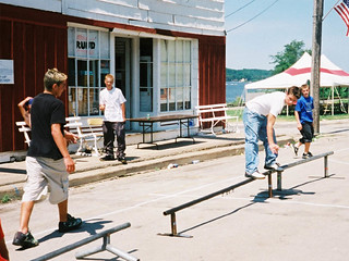 Julien with a frontside