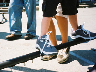 Those shoes were WAY too big