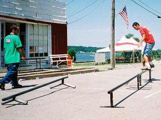 James Hamon - Probably one of the last grinds for James that day...