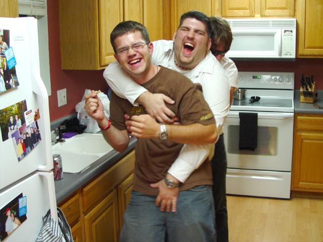 Walk through my front door and you immediately turn a little gay