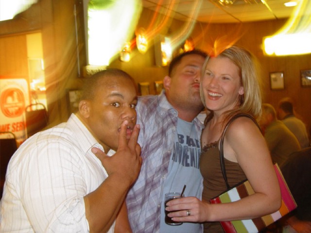 Ricky, Keith, and some girl @ High Life