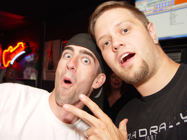 Jordan and I at BG's