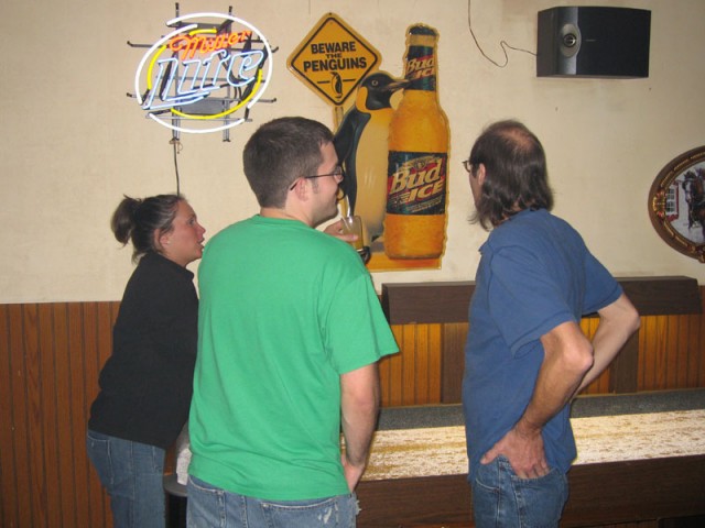 Ben, please give us the penguin sign!