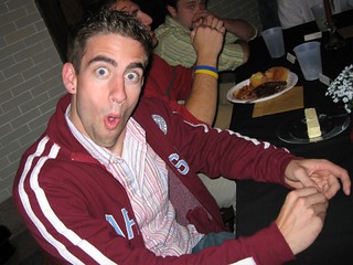 Jordan Muck - At the rehearsal dinner