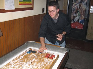 Shuffleboard - Playing Shuffleboard @ Josie B's