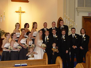 Cassie Taraboletti - The wedding party