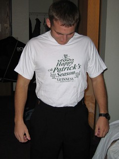 Wedding - Aaron's undershirt for the wedding night