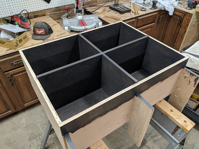 4-coats of poly applied.