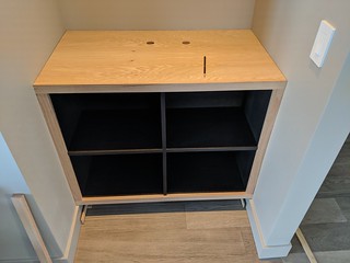 Everything cut... Time for more stain.