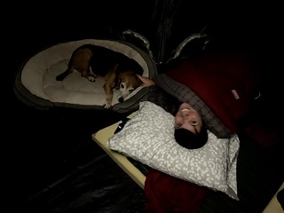 Tent camping with Garth Brooks