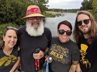 Goin for a little hike around the lake