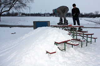 Snowboarding - Gabe - Clipping In