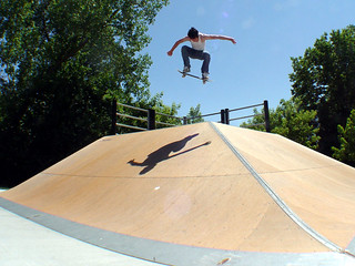Kyle Pitman - Kyle jumping the pyramid