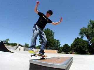 Kyle Pitman - 5-0 at the Urbandale Skatepark