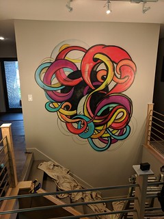 Art - This was just a few hours in... Time for a lunch break